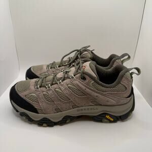 Merrell Woman’s Moab 3 Suede Brindle Tea Hiking Boot Shoes- Size 8.5